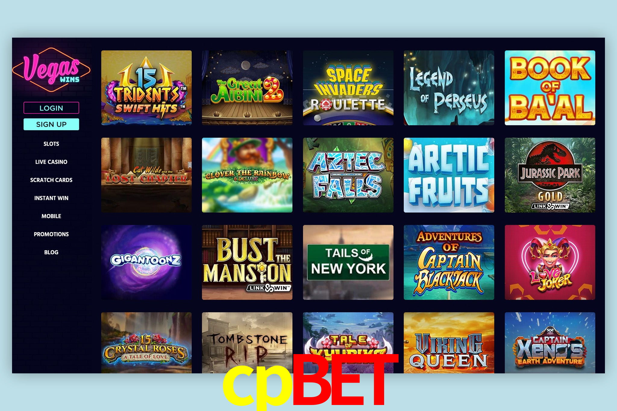Mesa de Blackjack cpbet